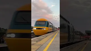 First Run of 43007 in Original HST Livery for XC!