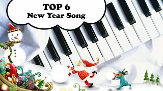 КРАСИВЫЕ ПЕСНИ НА ПИАНИНО Новогодние и Рождественские мелодии TOP New Year Song piano Christmas