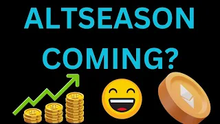 CRYPTO ALT-SEASON COMING?? CHARTS YOU NEED TO KNOW