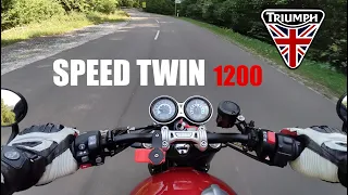 TRIUMPH SPEED TWIN 1200 [4K] [RAW Onboard]