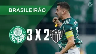 PALMEIRAS 3 X 2 ATLÉTICO-MG - GOLS - 22/07 - BRASILEIRÃO 2018