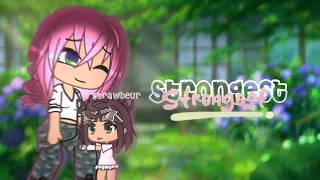 Strongest ||Strawbeur || GLMV || #anime #gacha #gachalife #gachaverse #gl