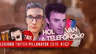 🔥 Legjobb Twitch Pillanatok 2019 #1 - AdamKissAK, Ruben 🔥