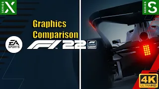 F1 22 | Xbox Series S vs X |  Graphics Comparison | 120 FPS TEST | 4K |