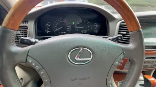 05 Lexus LX470 Walk Around / interior controls