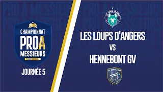 PRO A MESSIEURS | J5 |  LES LOUPS D'ANGERS TT - HENNEBONT GV