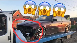 Разбил BMW E36! Додрифтился...