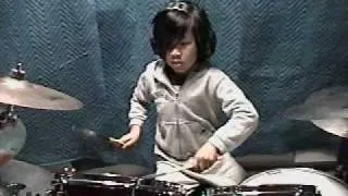 Green Day Basketcase Drum Cover by 6 Years Old Kid Drummer Joshua Allen Mojica Hui