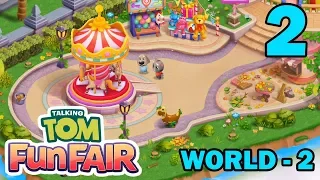 Talking Tom Fun Fair Walkthrough Gameplay - World 2 - Part 2