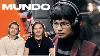 MILLIONS? | Twin Musicians REACT | IV of Spades - Mundo | LIVE on Wish 107.5 Bus