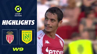 AS MONACO - FC NANTES (4 - 1) - Highlights - (ASM - FCN) / 2022-2023