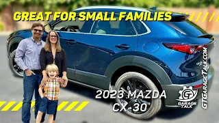 2023 Mazda CX-30 Family Review and Child Seat Installation with Real World MPG