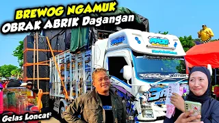 GELAS LONCAT²😁‼️BREWOG AUDIO NGAMUK OBRAK ABRIK YANG ADA DI KARNAVAL SUMBERSARI NGANJUK