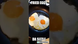 Frying EGGS get's millions of views? #shorts #short