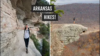 Hiking in NW Arkansas: Centerpoint to Goat Trail (Buffalo National River) + Whitaker Point Trail