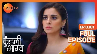 Srishti ने Driver को पकड़ा | Kundali Bhagya | Full Ep 381 | Zee TV | 25 Dec 2018