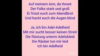 Adelheid with Lyrics. Die Schule der Magischen Tiere