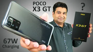 POCO X3 GT Unboxing ⚡ 120Hz Display - Dimensity 1100 - 67W Charging & More