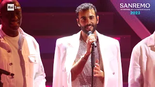 Sanremo 2023 - Marco Mengoni e Kingdom Choir cantano 'Let it be'