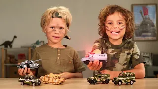 Рекламный ролик на канале "Карусель" -  Технопарк "Военная техника"