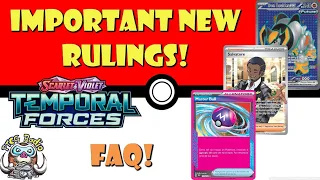 Temporal Forces Pokemon TCG FAQ – Important New Pokémon Rulings!! (Pokémon TCG News)