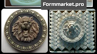 Покраска гипсового льва колером ! @Formmarketpro
