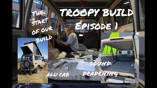 TROOPY BUILD - EPISODE 1 / ROOF CONVERSION & FLOORING