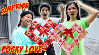 SURPRISE POCKY LOVE BUAT ULANG TAHUN MAMA, TAKUT KETAHUAN !! Drama Parodi Lucu | CnX Adventurers