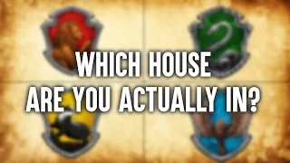 Which Hogwarts House Are You Actually In? - Harry Potter Quiz