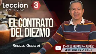 DANIEL HERRERA - LECCIÓN ESCUELA SABÁTICA - INTRODUCCIÓN 3 - TRIMESTRE 1-2023