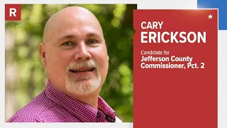 Republican candidate Cary Erickson is running for County Commissioner Precinct 2