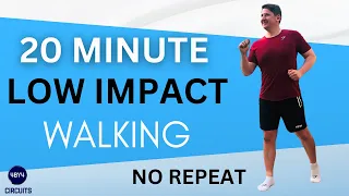 Over 50 Walk At Home - 20-Minute Low Impact Walking Workout