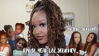 MY 16 YEAR LOC JOURNEY - HAIR CARE, GROWTH TIPS, HOW TO KEEP UP THE APPEARANCE OF YOUR LOCS (FAQ)