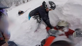 Snowboarder Rescued After Being Buried In Snow