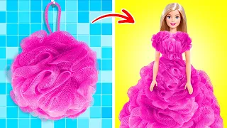 RELOOKING DE POUPÉES RICHES VS PAUVRES || Vêtements créatifs pour poupées ! par 123 GO ! TRENDS