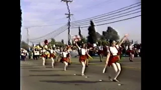 SRHS marching band 1995 Parade