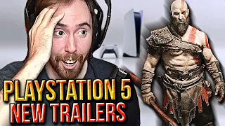 A͏s͏mongold Reacts to NEW Playstation 5 Showcase | Price, Release Date & Game Trailers (God of War)