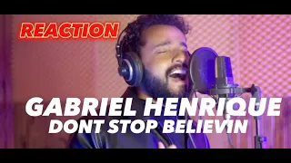 Gabriel Henrique Don't Stop Believin' (Cover) #gabrielhenrique #gabrielhenriquereaction