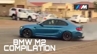 Compilation of the craziest BMW M2`s in South Africa!👀👌( exhaust sounds , burnouts and much more )