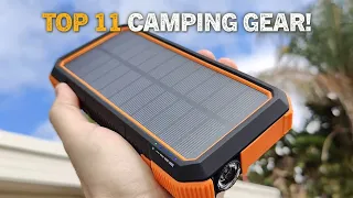 Top 11 Camping Gears Available on AMAZON!