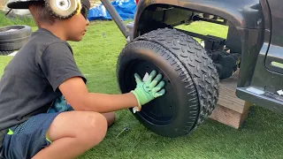 EZ Power Wheels Tire Traction Fix!