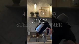 4 ways to clean with a steam cleaner 🫧✨ #shortsvideo #cleaning #cleaninghacks #steamcleaning #hacks