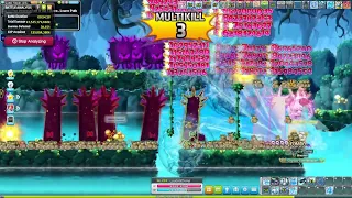 [Maplestory] Thunder Breaker Training 230-245, Arcana 42,000 kills/hr