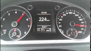 VW Passat CC 1.8 tsi  100 - 230 km/h