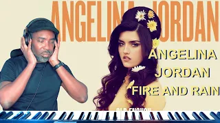 Angelina Jordan FIRE & RAIN Visualizer (REACTION)