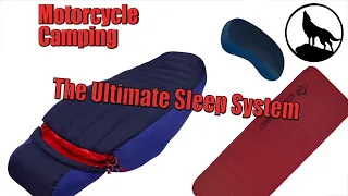 Motorcycle Camping, How much would you pay for a comfortable nights sleep.