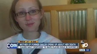 Mother of former sailor opens up about her death