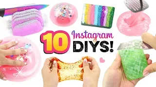 10 SATISFYING INSTAGRAM TRENDS!! Slime, Soap, Bubbles and MORE! Testing DIYS from Viral Vids