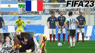 ARGENTINA vs FRANCIA - FINALE CONTRO MIO FRATELLO!! - Fifa 23