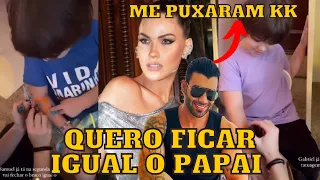 Andressa Suita mostra que os FILHOS querem ficar IGUAIS o PAPAI Gusttavo Lima e encanta a web